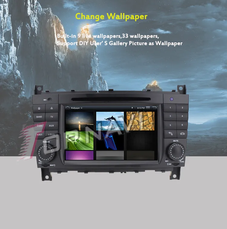 Excellent Topnavi 7" Android 7.1 Car PC DVD Player For Benz C-Class W203 (2004 2005 2006 2007)/CLK W209 (2004-2005) Stereo GPS Navigation 24 Excellent Topnavi 7" Android 7.1 Car PC DVD Player For Benz C-Class W203 (2004 2005 2006 2007)/CLK W209 (2004-2005) Stereo GPS Navigation 24