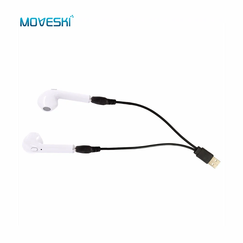 Moveski Bluetooth earphones by Fidget Things Wireless Bluetooth Earpiece for iPhone 6 6s 6sPlus 7 7 Plus X Android