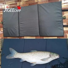 JIGEECARP 95X46 см, коврик для ловли карпа, складной посадочный коврик для ловли карпа, мягкий для рыбной защиты, рыболовные снасти