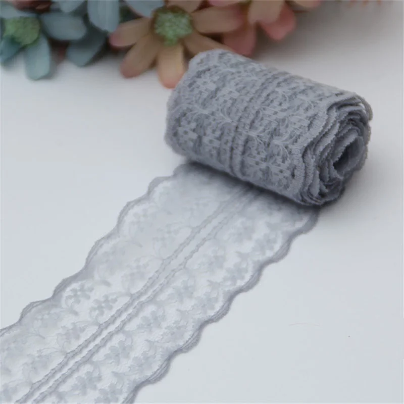 

10m Lace Ribbon Lace Trim Fabric Embroidery Garment Accessories For Sewing Clothes Dress DIY Crafts Wedding Decoration 75Z