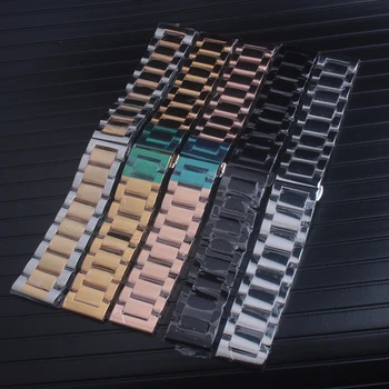 

Sting Strap 316L Stainless Steel Watch Strap Watch Band With Tool 22mm Men's Watchband Strap Watch Black Gold Silver