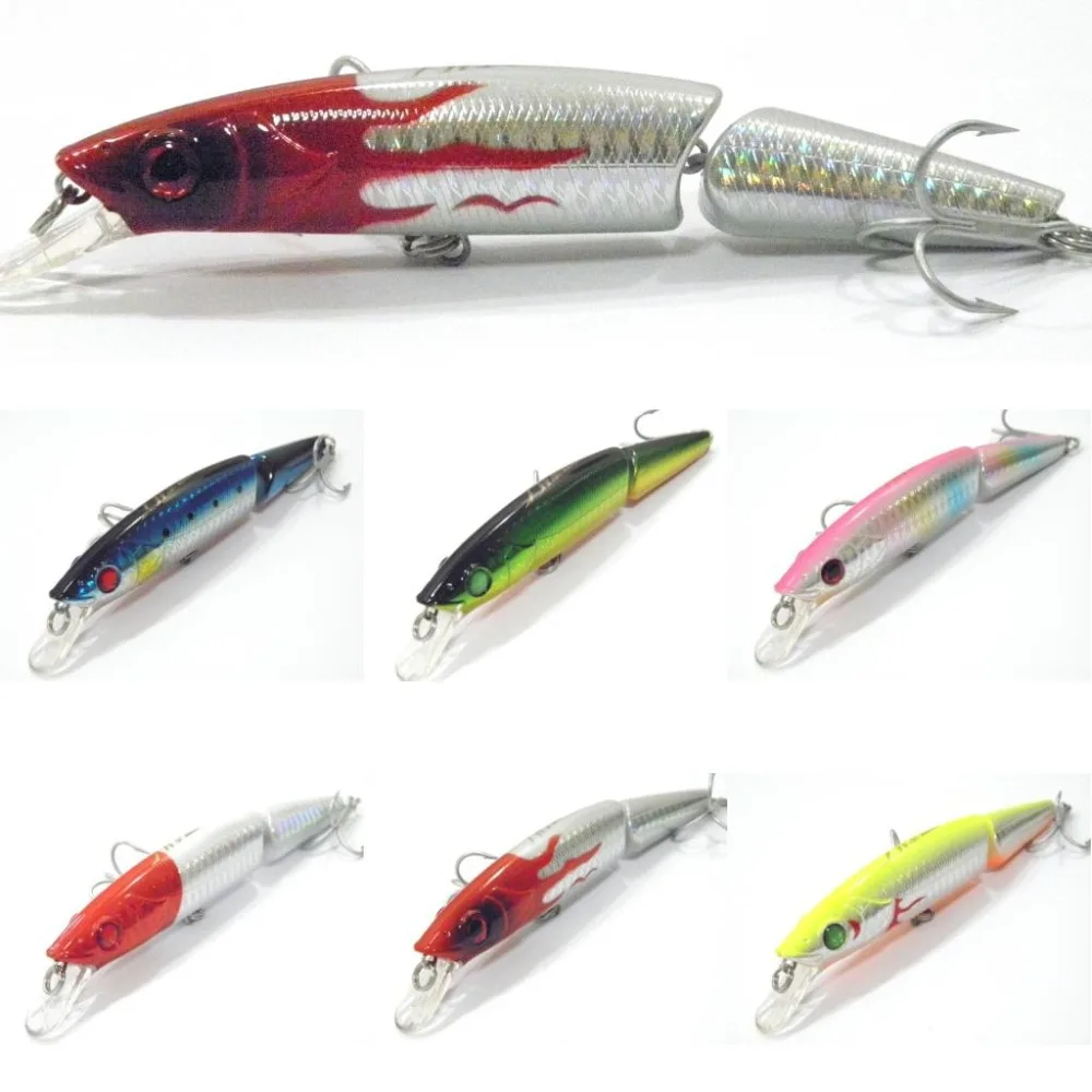 wLure 12.1cm 21.3g Joint Lure 2 Seg Swimbait Vivid Swimming Action