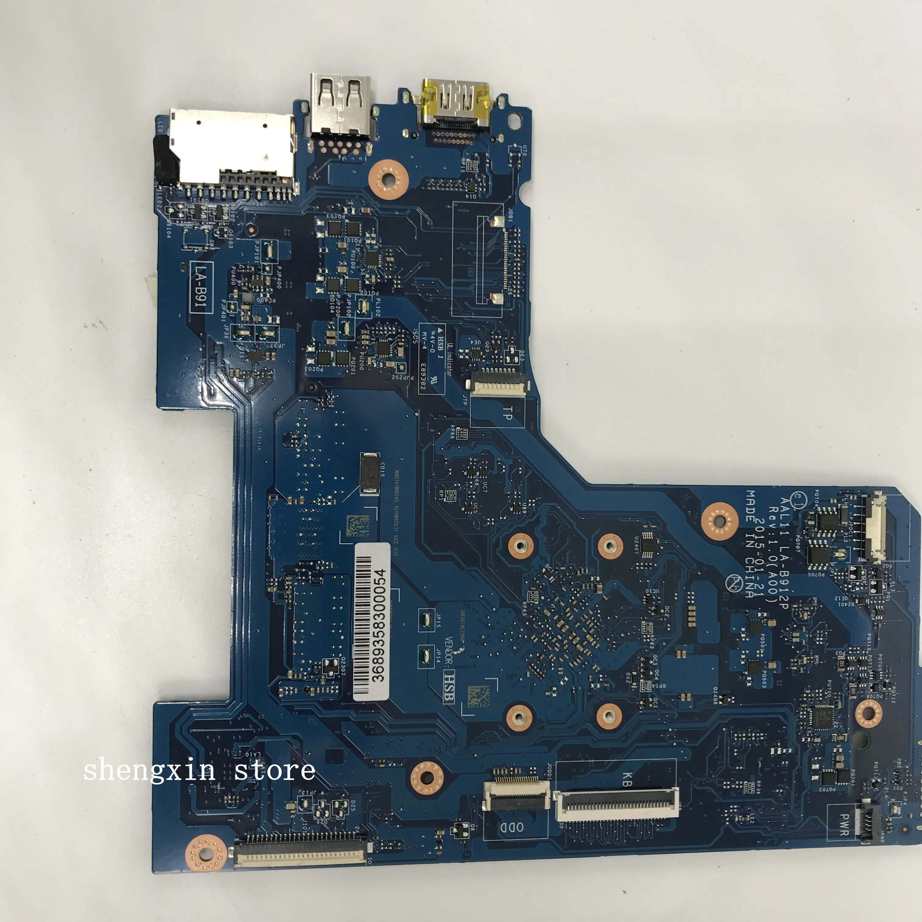 Для DELL INSPIRON 15 5551 Материнская плата ноутбука AAL11 LA-B912P REV: 1,0(A00) SR1YJ