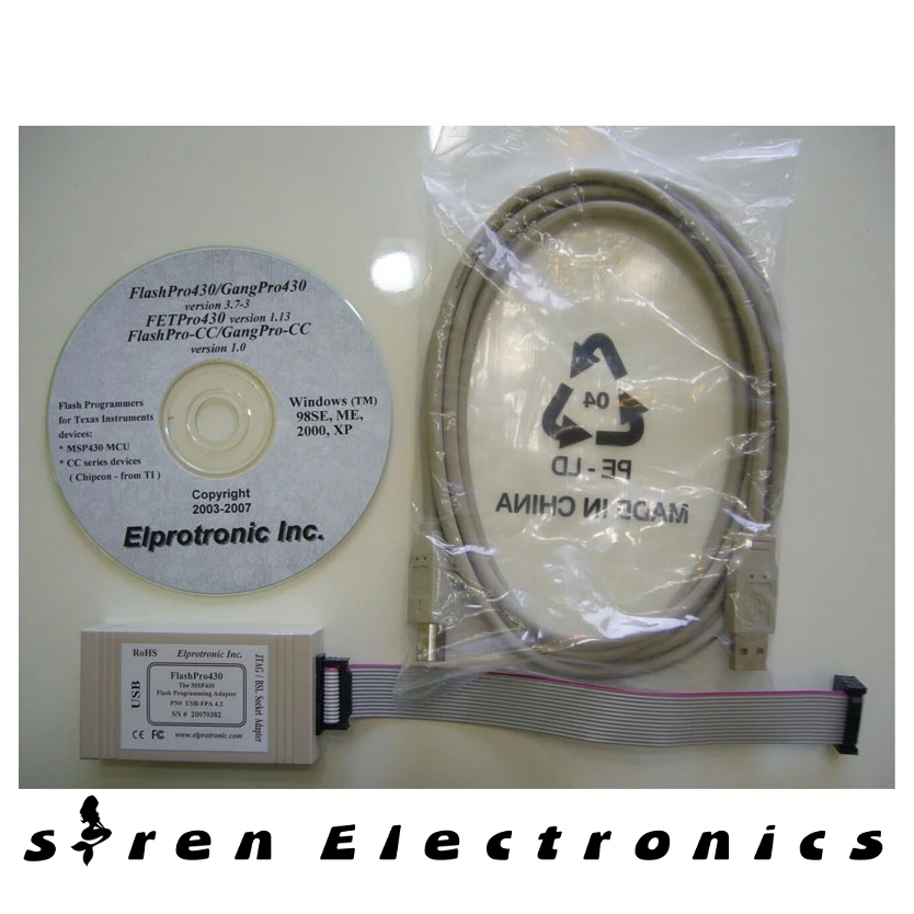 1 шт. x USB-MSP430-FPA-GANG-J программаторов-процессор GangPro430 JTAG/SBW GangPro-430-JB | Электронные