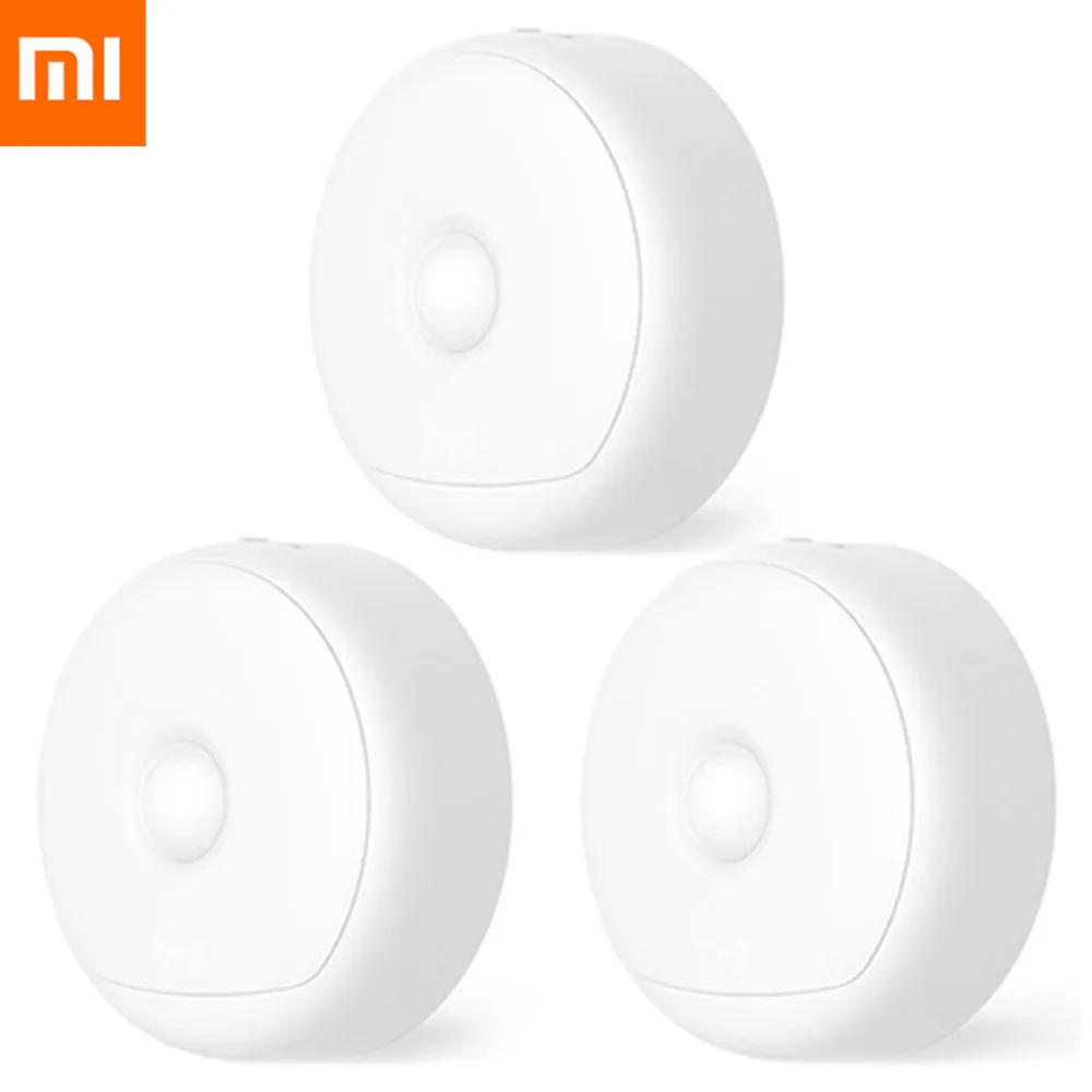 

Xiaomi Yeelight USB Powered Photosensitive and Infrared Human Sensor Small Night Light 3PCS