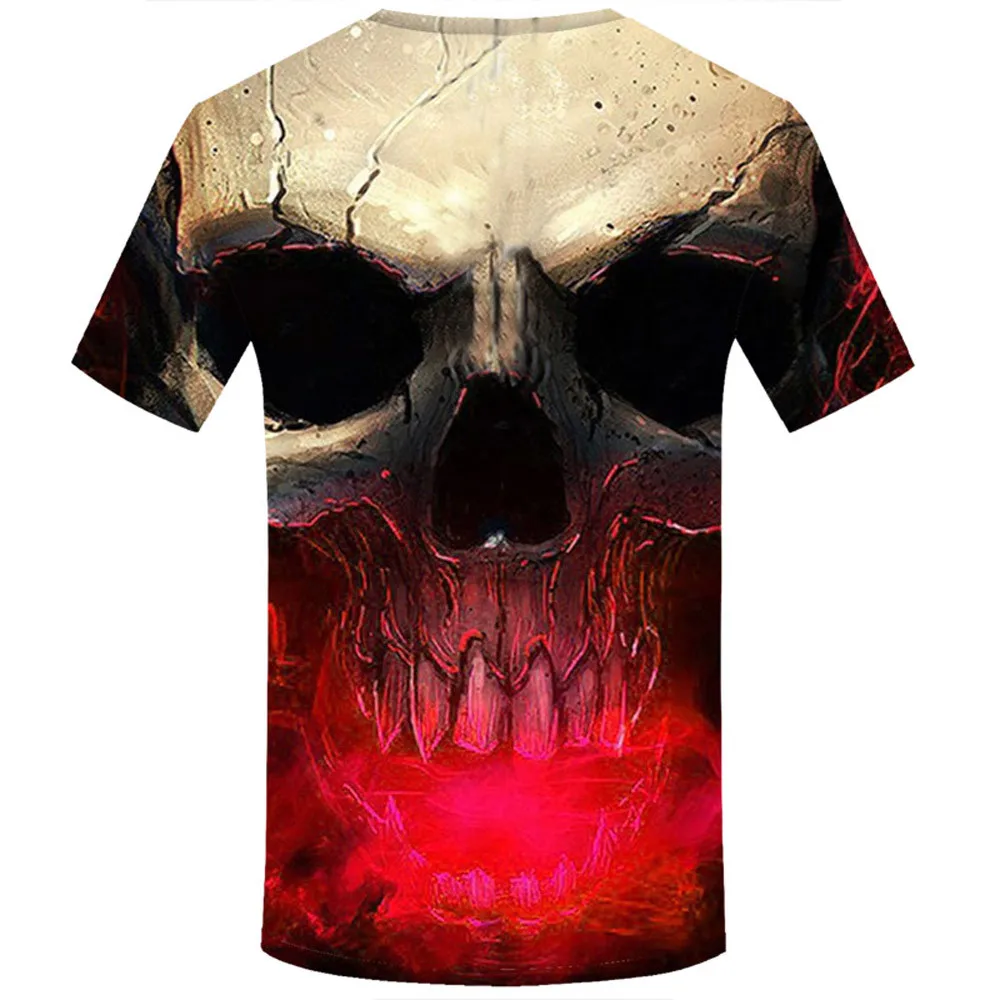 Camiseta Повседневная футболка унисекс летний пуловер с короткими рукавами 3D