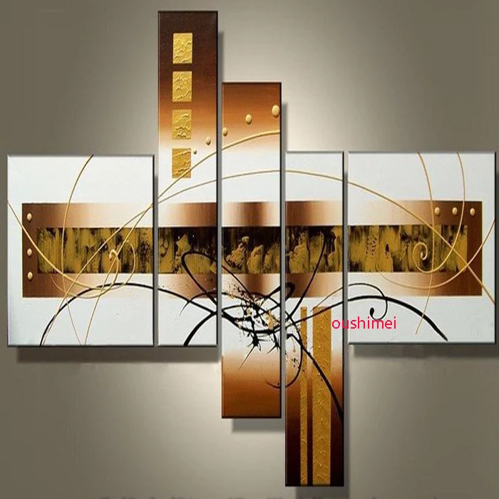 Aliexpress.com : Buy Hand Painted Abstract Pictures On Canvas Landscape