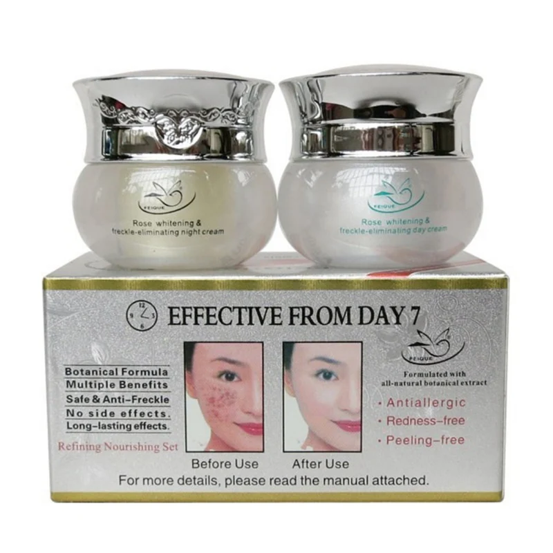 

1/2/3pcs Rose Face Whitening Cream Moisturizing Lighten Blemish Anti-Aging Anti-Wrinkle Cream Nutrient Purify Wholesale