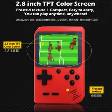 Детская Мини Портативная портативная игровая консоль в стиле ретро 2,8 дюймов встроенные 168 игры 8 бит Классическая видеоигра в стиле ретро