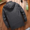 Men's Casual Waterproof Jacket 2022 Spring Autumn Tourism Windbreaker Bomber Jacket Male Raincoat Windproof Hooded Coat 4XL ► Photo 2/6