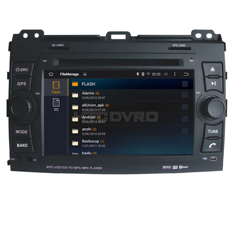Clearance YMODVHT 7inch 4G Octa Core Android 9.0 7.1 Car DVD Player for Toyota Prado 2002-2005 2006 2007 2008 2009 Auto RDS Radio Audio 17