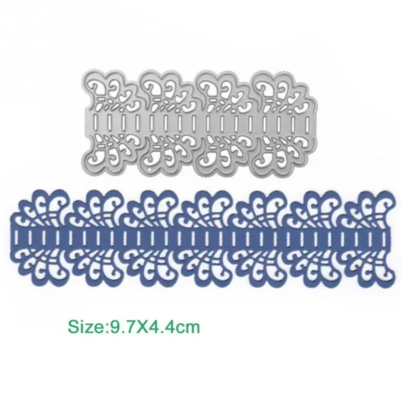 Новинка 2018 трафареты с кружевными краями и цветами для резки металла сделай сам