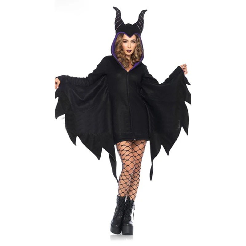 

Halloween masquerade new high quality cosplay play suit sleeping magical stage witch vampire costume horror ghost party bat perf