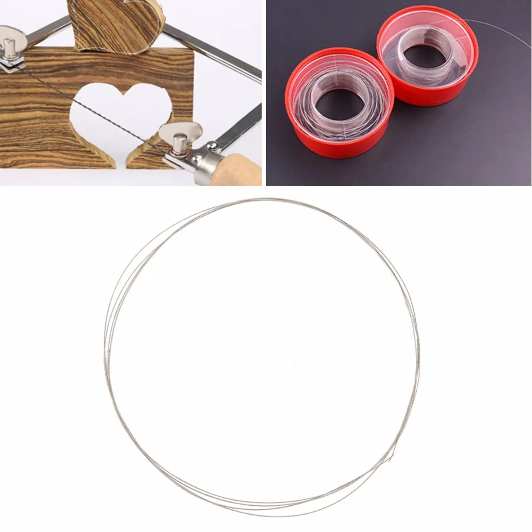 Durable Mayitr 1m Metal Wire Saw Blades 0.26/0.38mm Diamond Emery Jade Metal Glass Cutting DIY