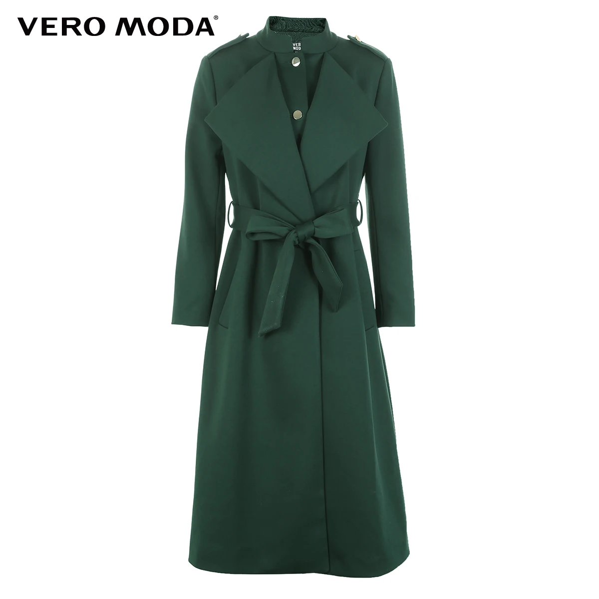 Vero Moda Женское пальто из двух частей с пряжкой на лацкане | 318421501