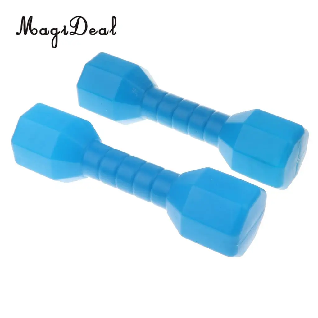 1 Pair Plastic Children Outdoor Sports Lightweight Dumbbell Outdoor Fitness Exercise Kids Kindergarten Toy