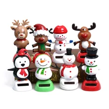 1 шт. милые солнечные танцы качающийся Bobble кукла игрушка автомобиль Рождество дома декоративные аксессуары для автомобиля