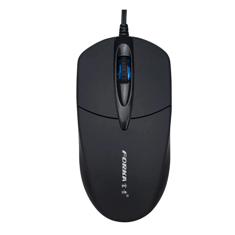 Forka Silent/Sound Click Mini Wired Computer Mouse Portable Mute Desk Optical Mouse Mice for PC Computer Laptop Desktop