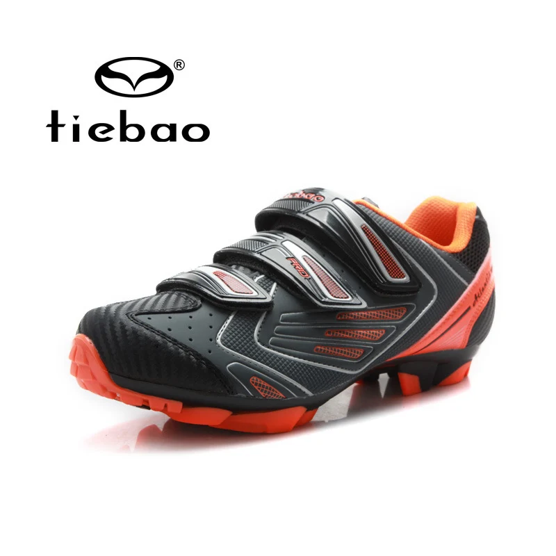 Tiebao Professional MTB Cycling font b Shoes b font for Men Breathable Anto lock font b