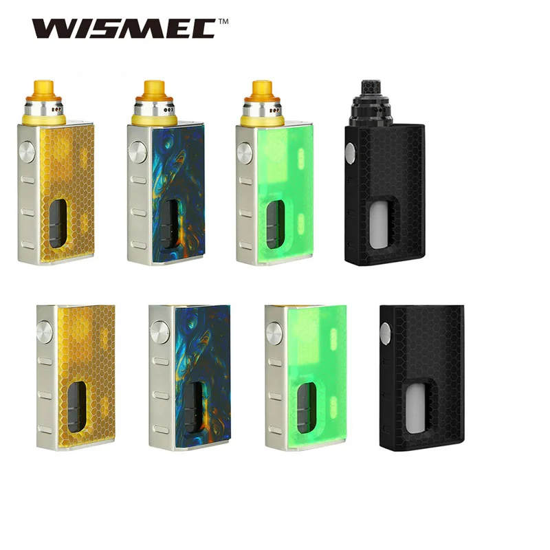 В наличии WISMEC Luxotic BF коробка мод W/7 5 мл многоразовая бутылка для Tobhino RDA танк