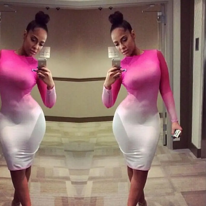 Beautiful Superior New 1PC font b Women b font font b Sexy b font Long Sleeve