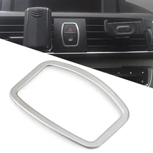 Автомобильный Стайлинг для BMW 5 серии F10 F18 приборная панель приборной панели аварийные огни оповещения кнопочный дверной замок Переключатель отделка кольцо Крышка