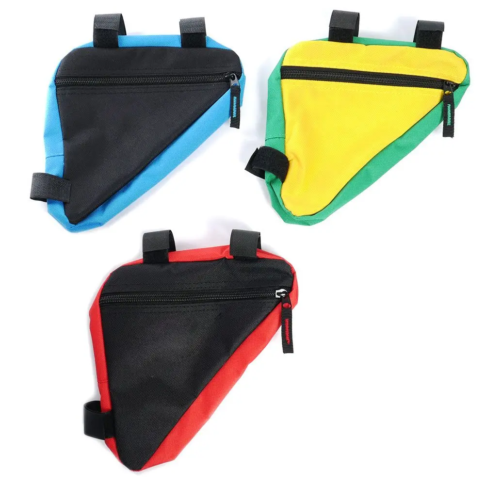 

Hot Bicycle Bike Cycling Bag Waterproof Triangle Bicycle Front Tube Frame Triangle Pouch Holder Saddle Bag Bycicle Accessories