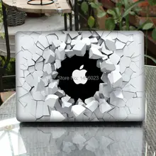 Cracking Wall Laptop Sticker Full Cover Skin for Apple MacBook Air/Pro/Retina 11″ 13″ 15 Computer Protective Notebook Case Decal
