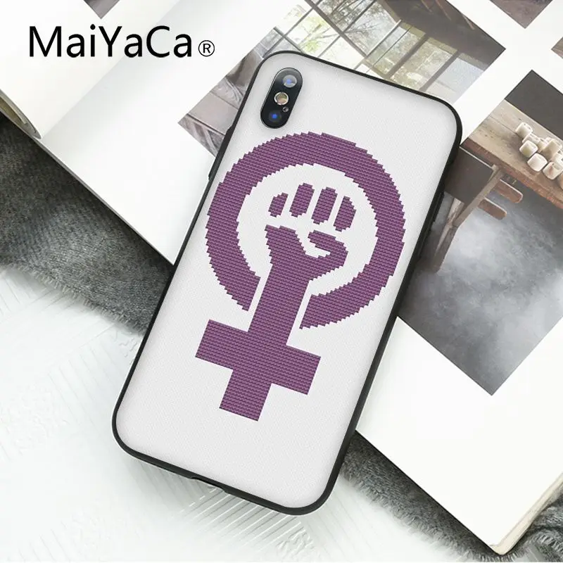 pink Feminist fist  Logo 