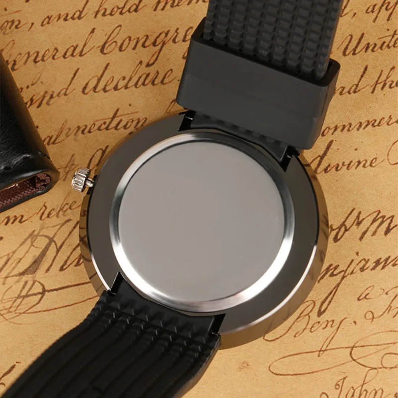 Unique Spiral Rotation Mens Watch Creative Turntable Dial Quartz Clock Leisure Style Rubber Strap Unisex Christmas Gifts ulzzang 2017 Fashion (12)