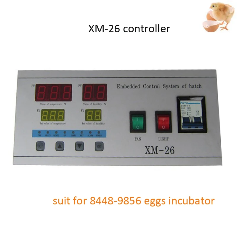 

Wholesales Fully automatic egg incubator controller XM-26 with CE Approved