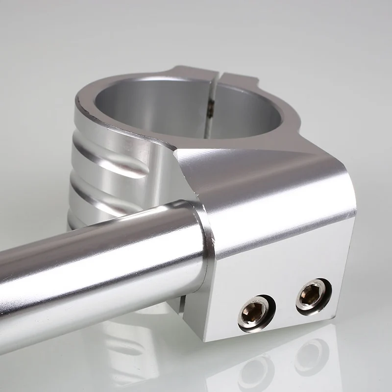 1 пара Универсальный алюминиевый сплав Мотоцикл с ЧПУ вилка трубка Регулируемый зажим на руле 31/32/33/35 мм NJ88