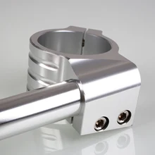 1 пара Универсальный алюминиевый сплав Мотоцикл с ЧПУ вилка трубка Регулируемый зажим на руле 31/32/33/35 мм NJ88