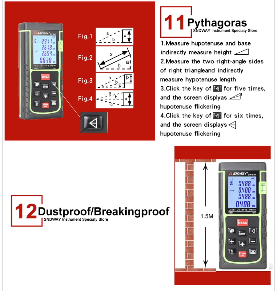 Laser distance meter  details (12)