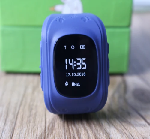 Q50 умные часы детские безопасные наручные часы GSM gps искатель локатор трекер SIM SOS анти-потеря умные часы детские часы для iOS Android - Цвет: OLED Dark blue