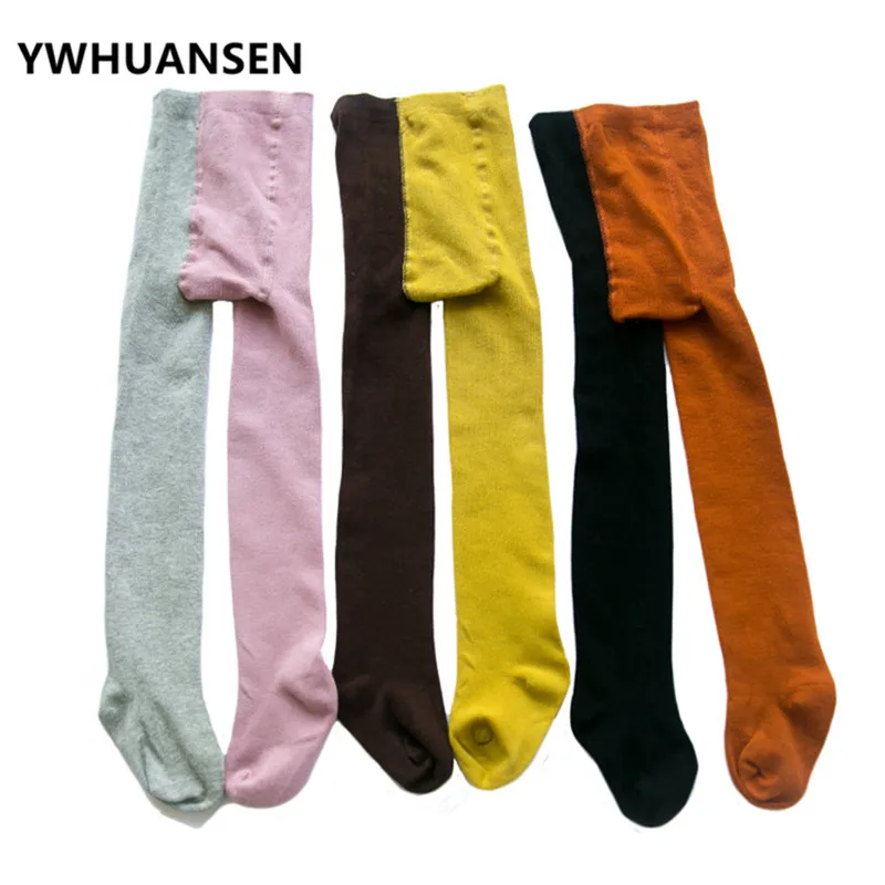 YWHUANSEN модный пэчворк Детские Колготки хлопковые колготки для мальчиков 2018