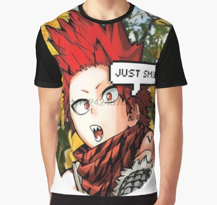 

All Over Print 3D Tshirt Men Funny T Shirt Kirishima Aesthetic Sticker ! Sticker
