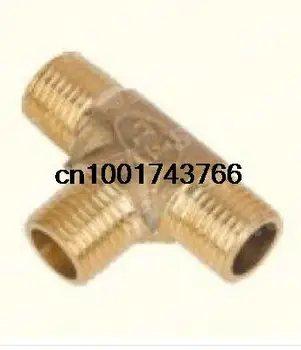 

5pcs 3 ways 3/8" BSP Tee Male Connection Pipe Brass Coupler Adapter