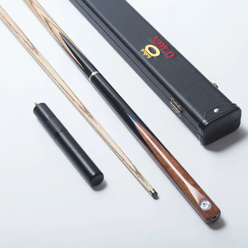 OMIN Snooker Cue Star Cut,Cue tip 10mm, Length 145cm, 3/4 Jointed cues