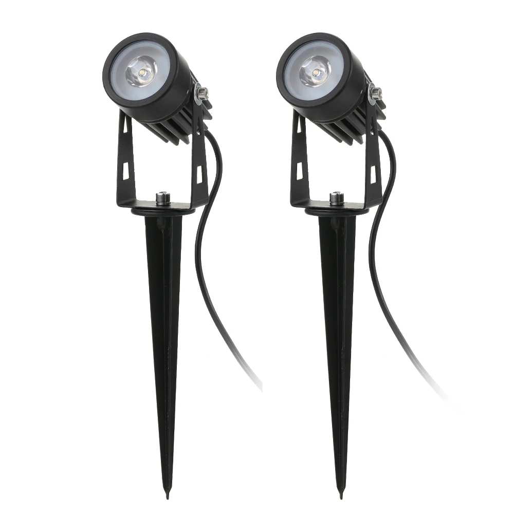 

Tomshine New 2W Dual Solar Powered Spotlight 130LM 2-IN-1 Waterproof Landscape Lawn Lamp Hanging Light for Outdoor Yard Garden
