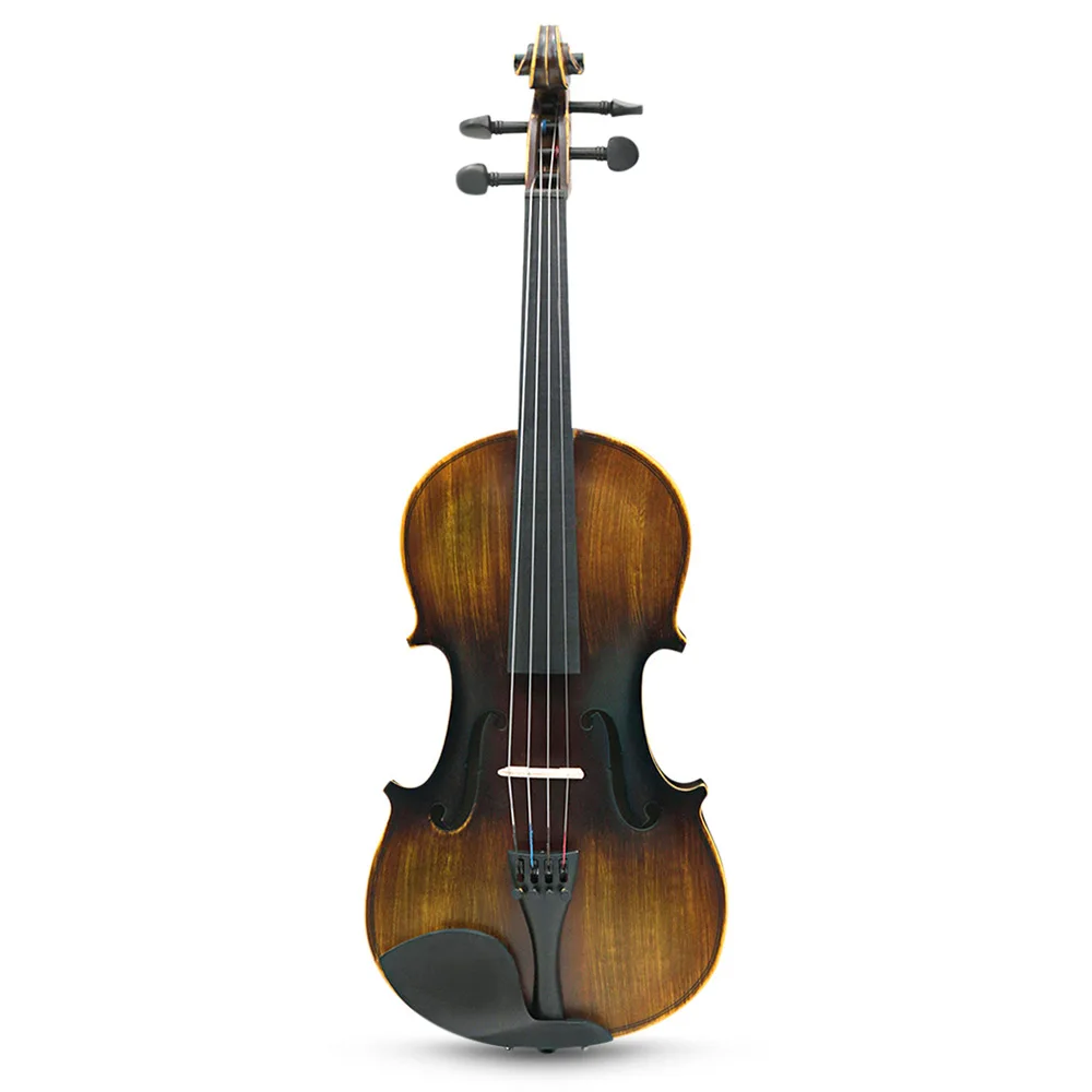 

IRIN AV-206 4/4 Solid Wood Matte Violin Great Sound Portable Excellent Acoustic Performance Unisex Musical Instrument Violin
