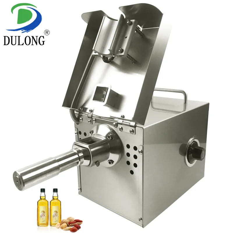 

Mini cold plant oil press machine coconut oil processing machine peanut oil extractor machine with temperature control