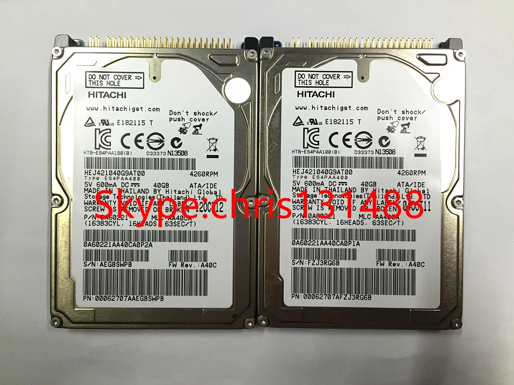 

FREE SHIPPING Disk drive HEJ421040G9AT00 40GB For HITACHI Car HDD navigation systems made in Japan