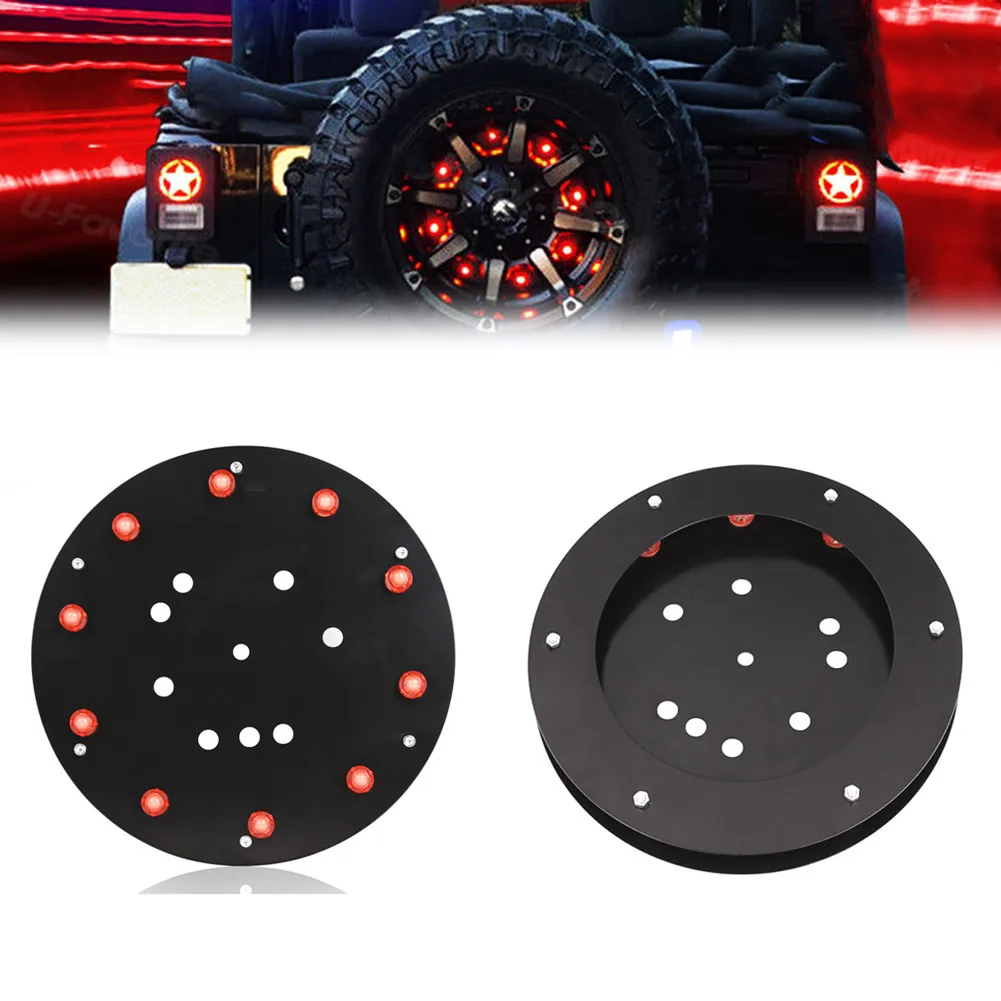 

1Pc Car LED Spare Tire LED Light Wheel Brake Lamp for Jeep Wrangler JK CSL2018