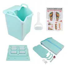 Роликовая Складная Ванна для ног, ванна для ног, бочонок, массажер для ног, ванна для маленьких детей, бочонок, высокое качество