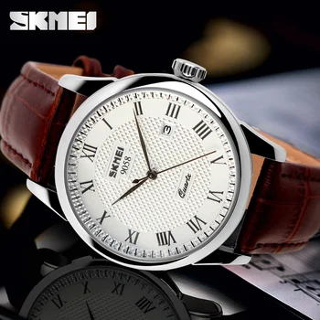 

Mens Watches Top Brand Luxury Quartz Watch Skmei Fashion Casual Business Wristwatches Waterproof Male Watch Relogio Masculino
