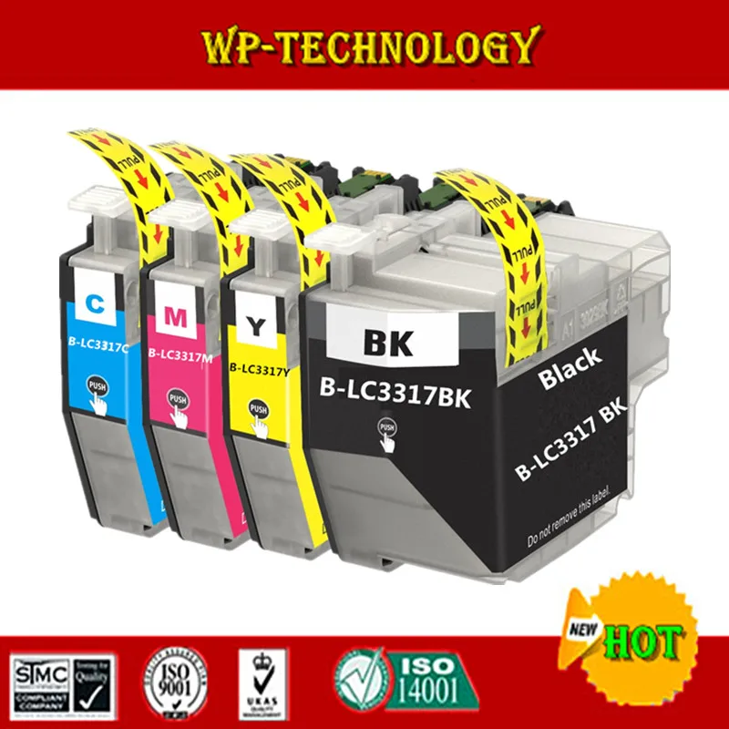 

Compatible Ink Cartridge For LC3317, For Brother MFC-J5330DW MFC-J5730DW MFC-J6530DW MFC-J6730DW MFC-J6930DW etc..