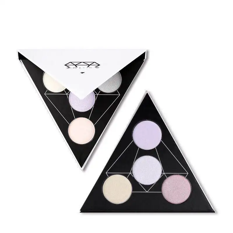 

2019 New Cosmetics Eyeshadow Highlight Powder Disc Makeup Trim Powder Beauty Glitter Shimmer Matte Eye Shadow