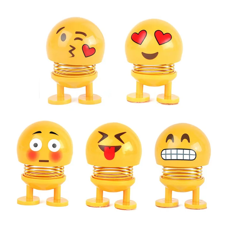 

Emoji Shaking Head Doll Car Toy Decoration Nice Gift Creative Desktop Decoration Children Toy Doll
