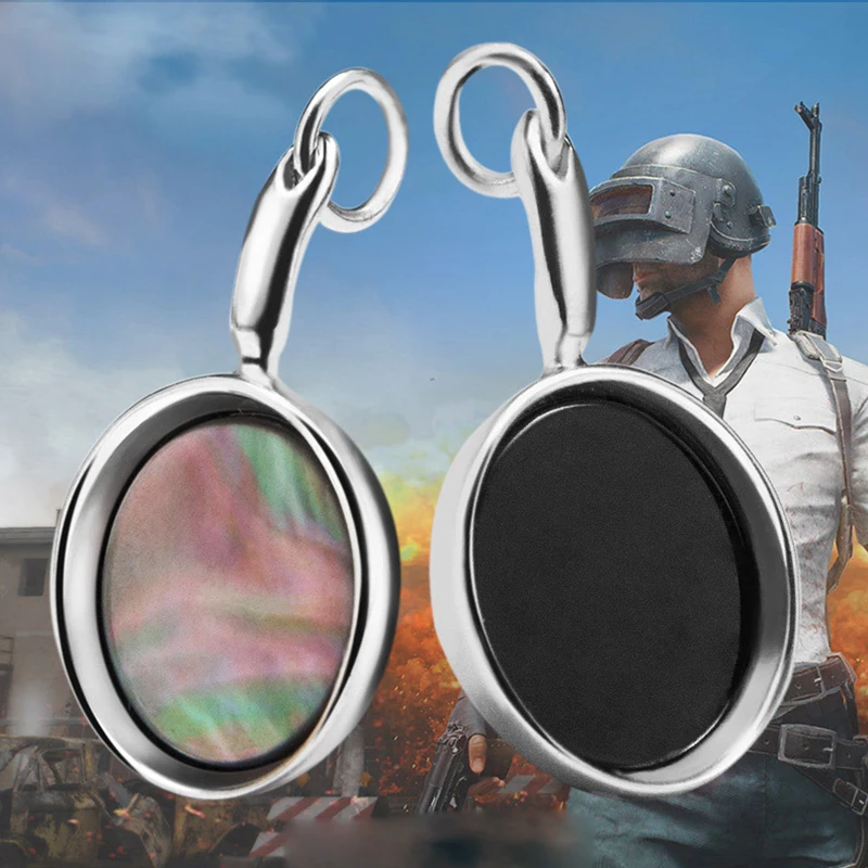 

2017 STG Game Playerunknown's Battlegrounds Pans Necklace 925 Silver PUBG Pan Weapon Model Pendant Necklace Men Christmas Gift